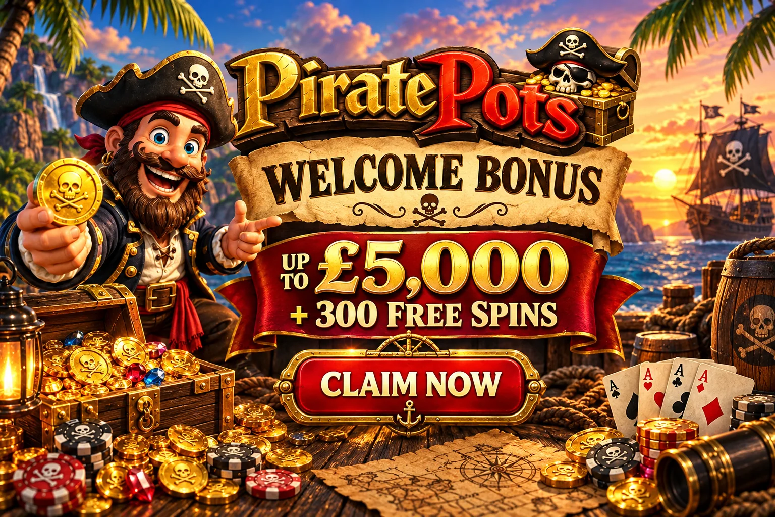 Pirate Pots casino promotion